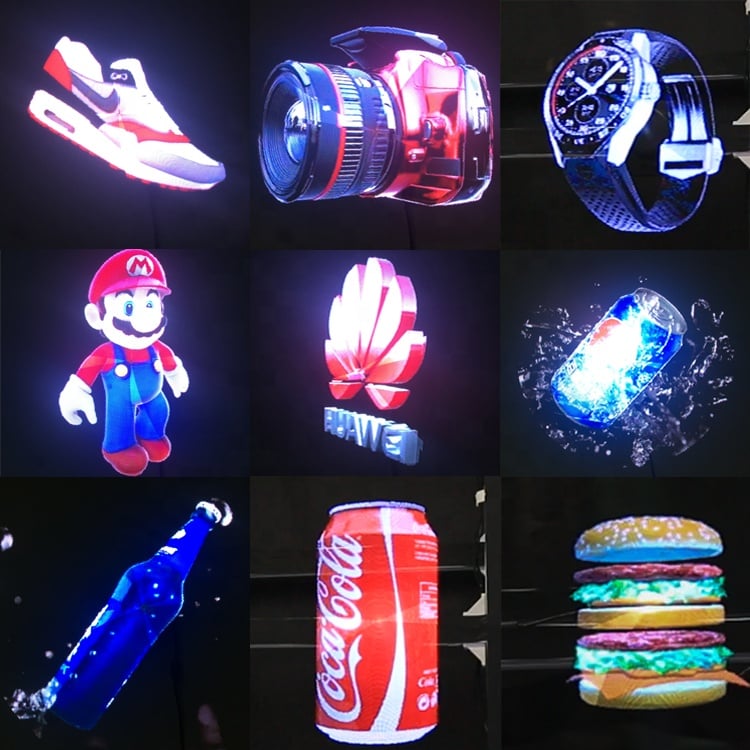 3D hologram fan Basic Feature: