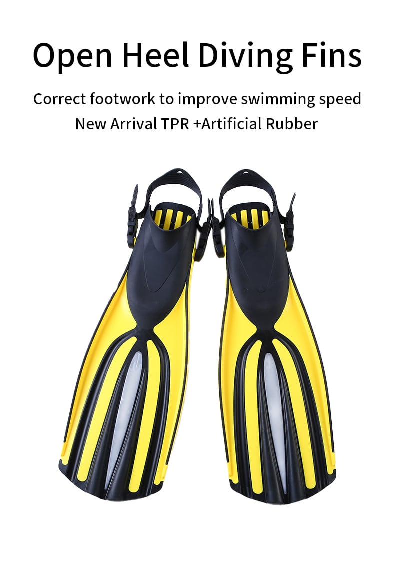 Red and Black Spearfishing Pro Foot Commercial Underwater Free Long Fins Diving Flipper supplier