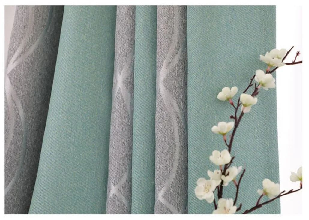 Foulola News: 2.8m/3.2mWidth CTM SeriesJacquard Blackout Curtain details