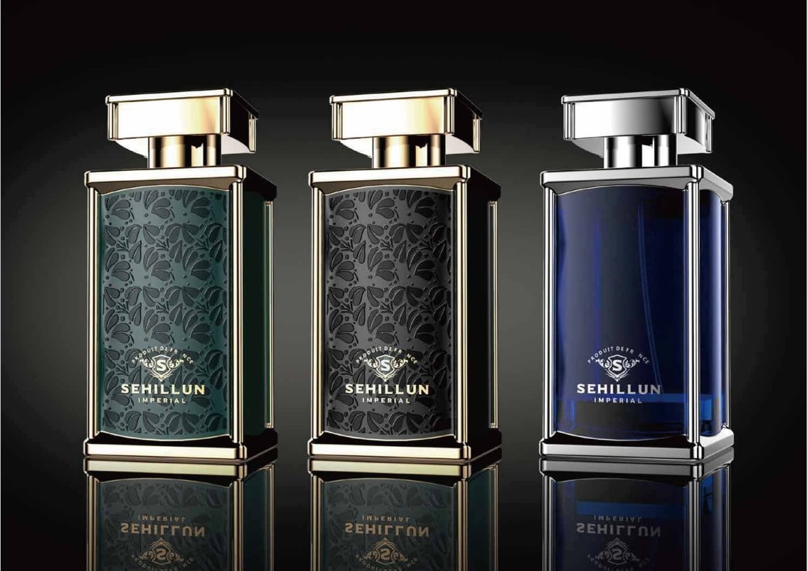 New Design Square Private Perfume bottle with cap Customized Color for 30ml 50ml 100ml Luxury Perfume Bottle supplier