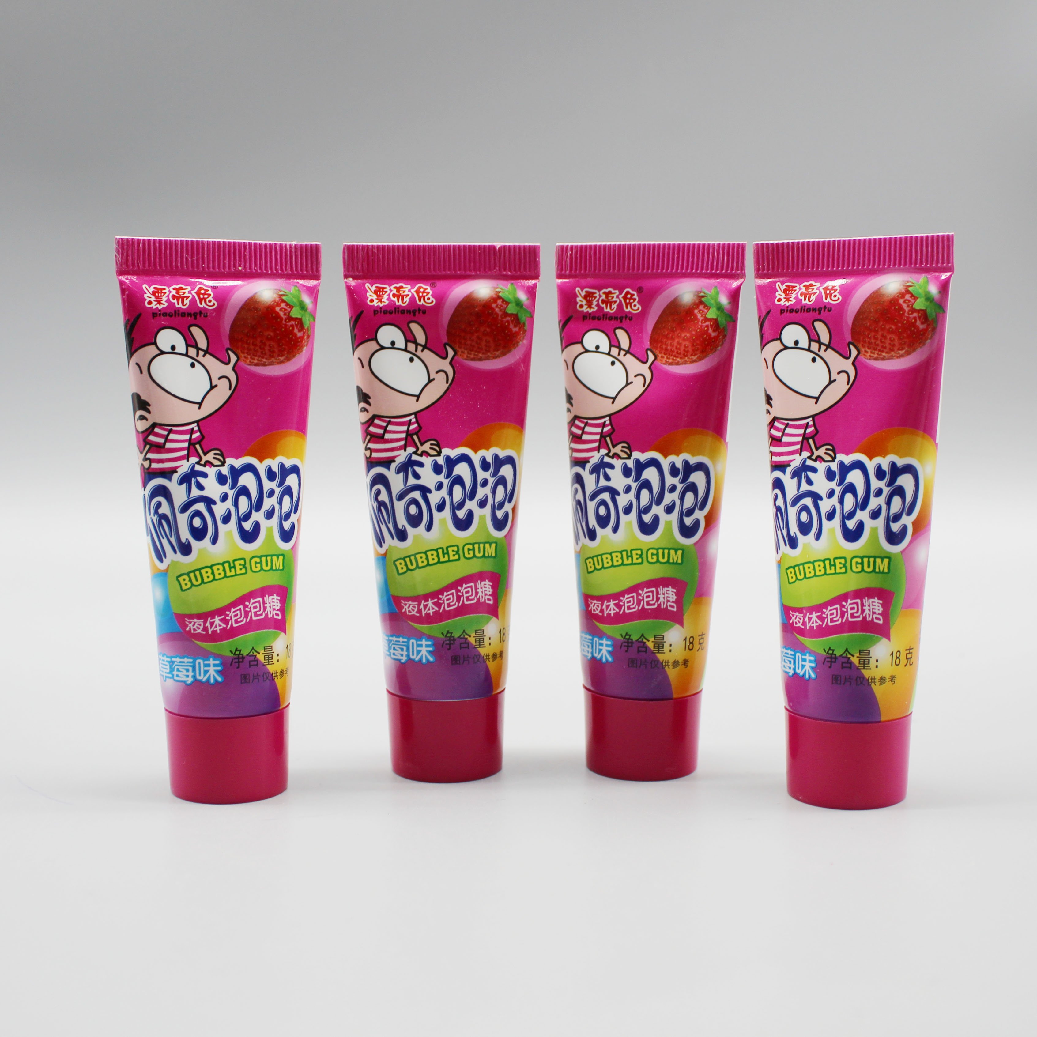 New Style Chewing gum Bubble Gum Toothpaste Liquid chewing gum factory