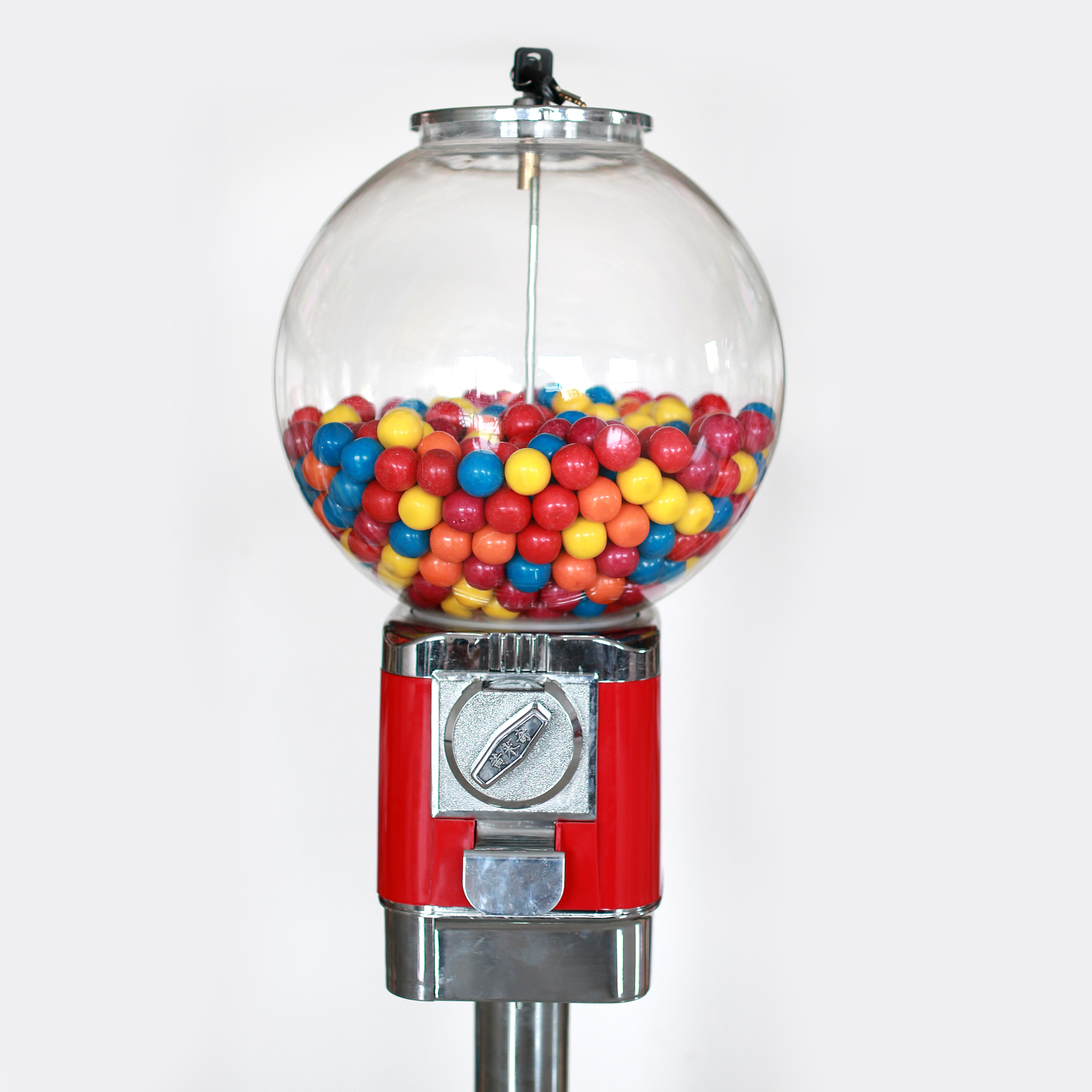 bulk package Multi-color assorted flavor 25mm 8g big bubble gum ball for vending machine manufacture