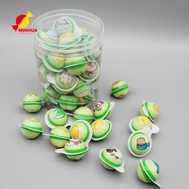 Colorful Donut-Shaped HALAL Gummy Jelly Snacks 3D Soft Confectionery with Bottle Packaging OEM for Sale factory