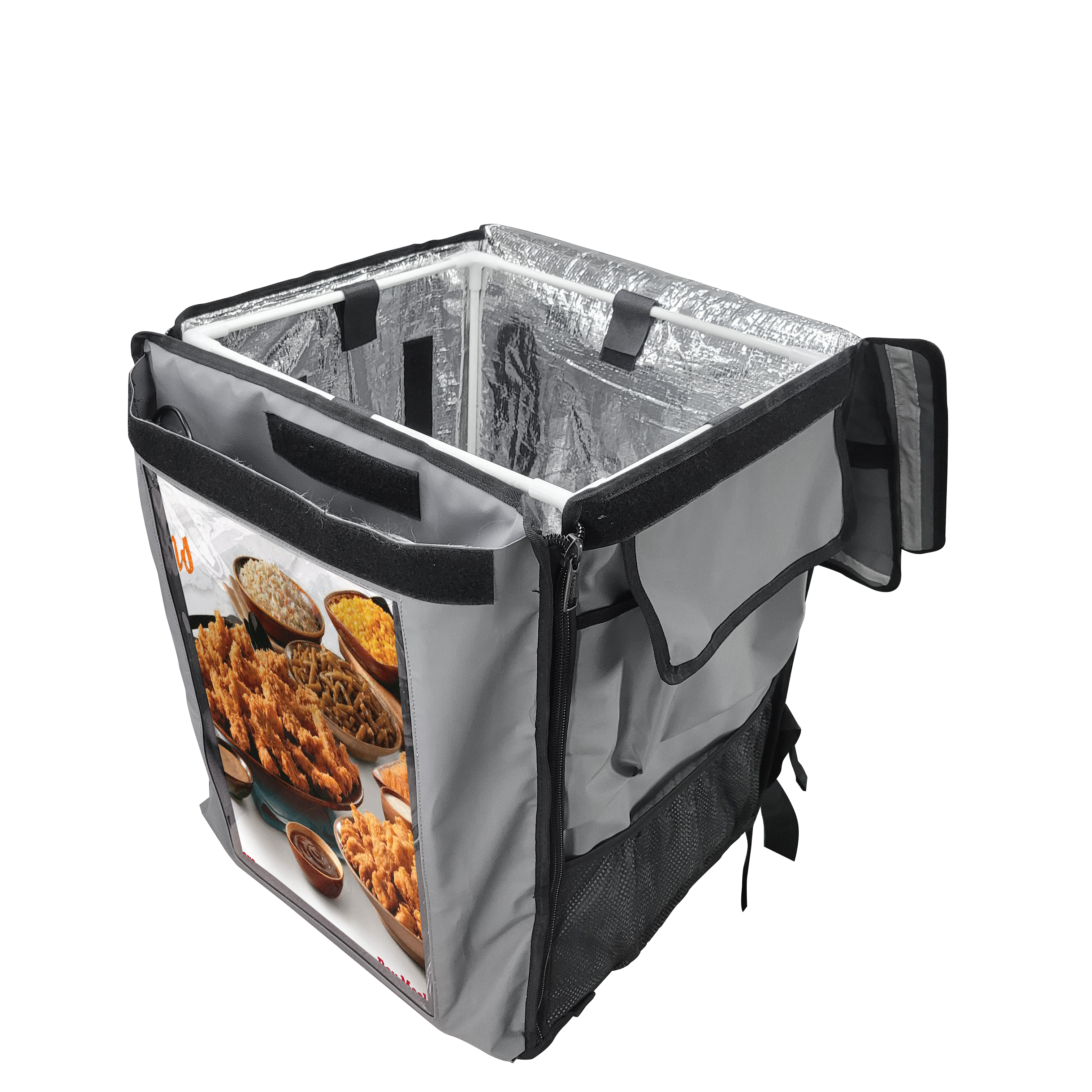 Wholesale customized durable waterproof cooler pizza delivery bag 18inch lcd backpack insulated bag for delivery food bag supplier