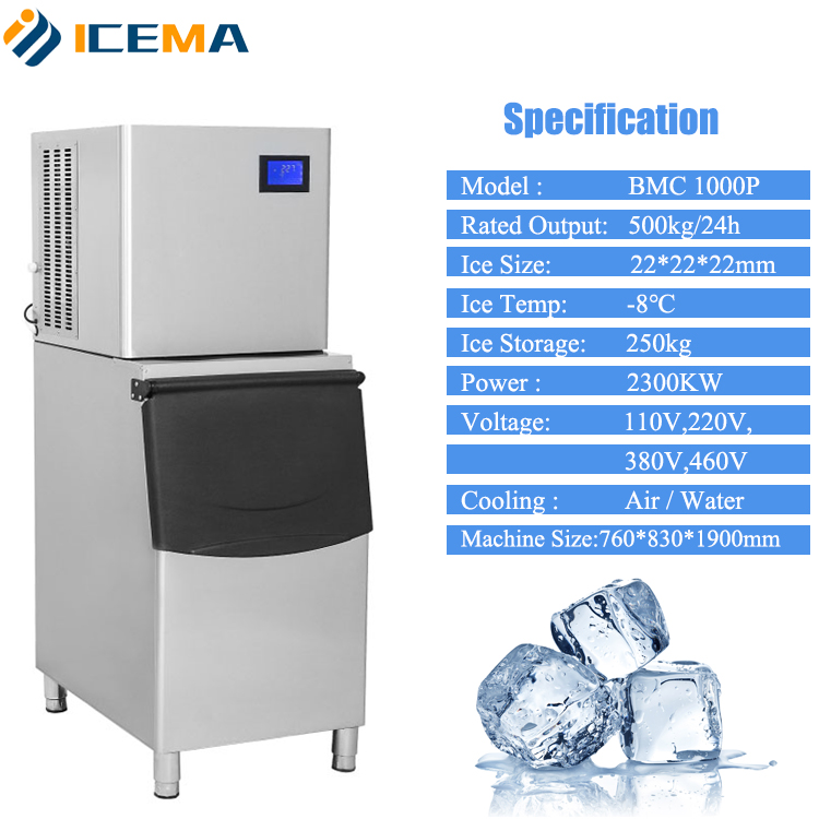ICEMA 36kg-1000kg Ice Making Machines supplier