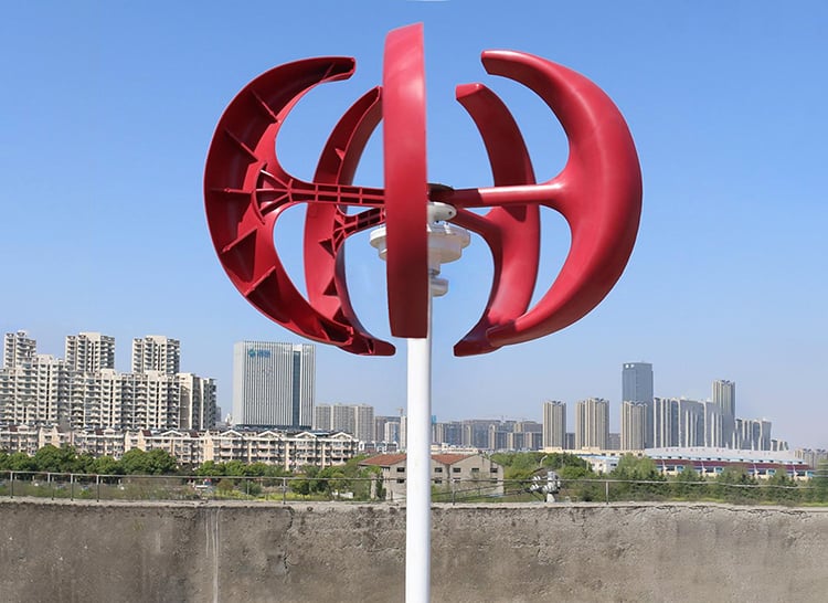 50W Mini Eolic Generator Vertical Axis Wind Turbine details