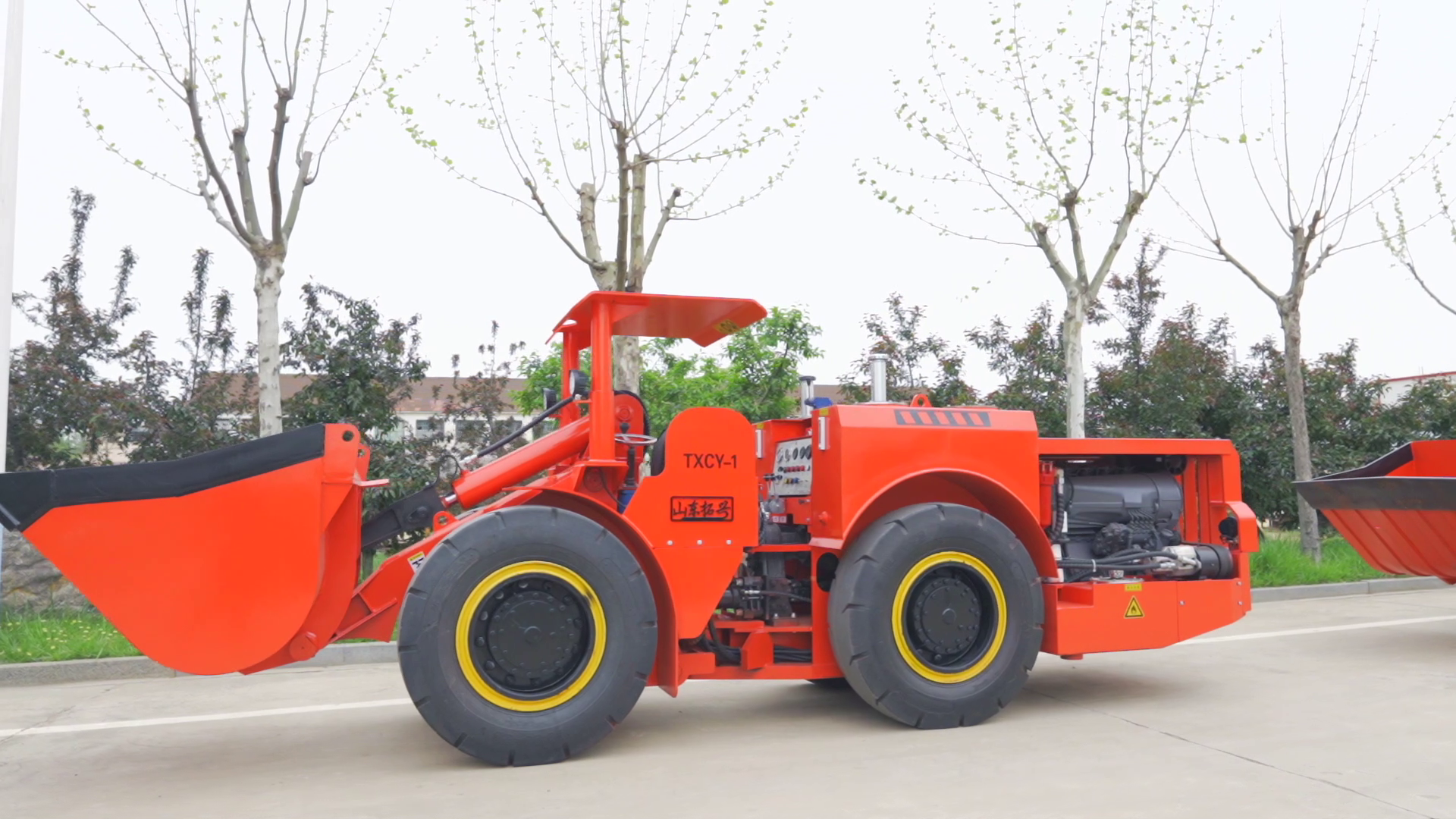 Yantai 1.5cbm underground scooptram mining loader remote control vehicle TC-200D remote 4wd underground mining mini lhd scooptra details