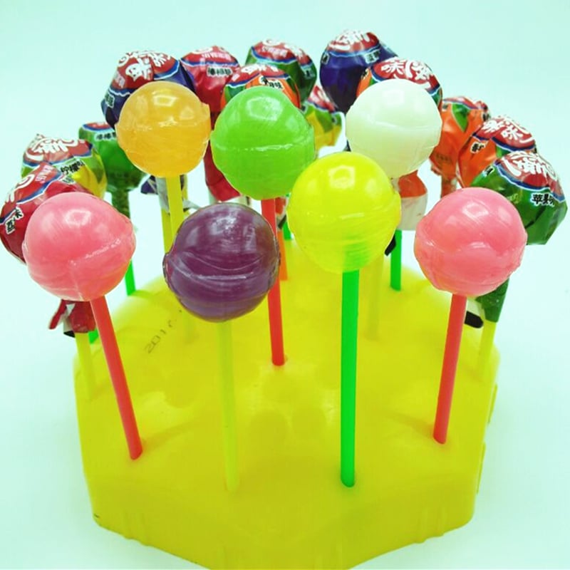 Chinese halal assorted fruit flavor sweet flower shaped rose lollipop hard candy manufacturer manufacture