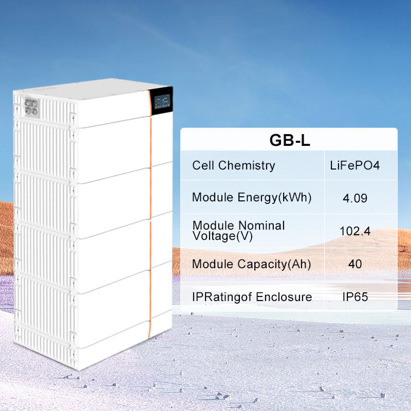 Deye High Voltage LiFePO4 Battery Pack 102.4V 40Ah Solar Energy Storage Battery For Solar Energy Storage factory
