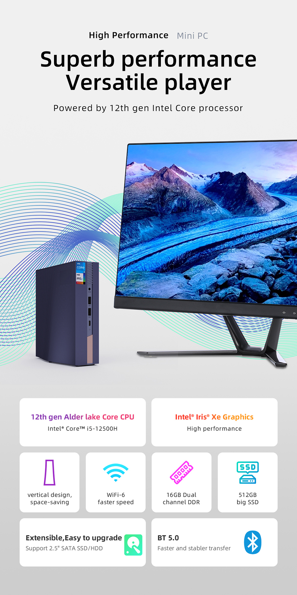 ELEBAO ANNOUNCES NEW MODEL AD01 12th Gen Alder Lake Mini PC