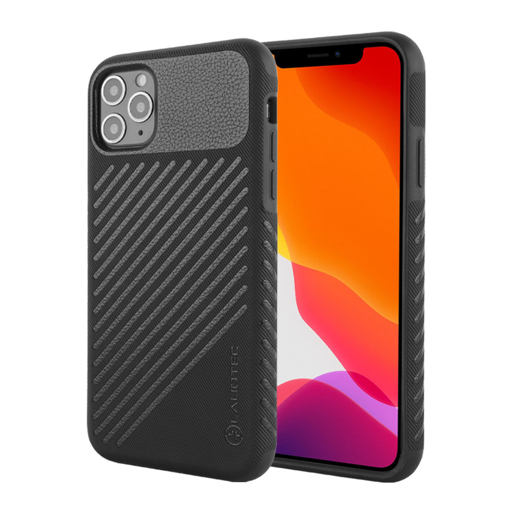 Coque de téléphone Stripe pour Iphone 11 Pro Max Tpu Mobile Covers Cellphone Case Soft 360 Coloré Mat Silicone Shell Pc