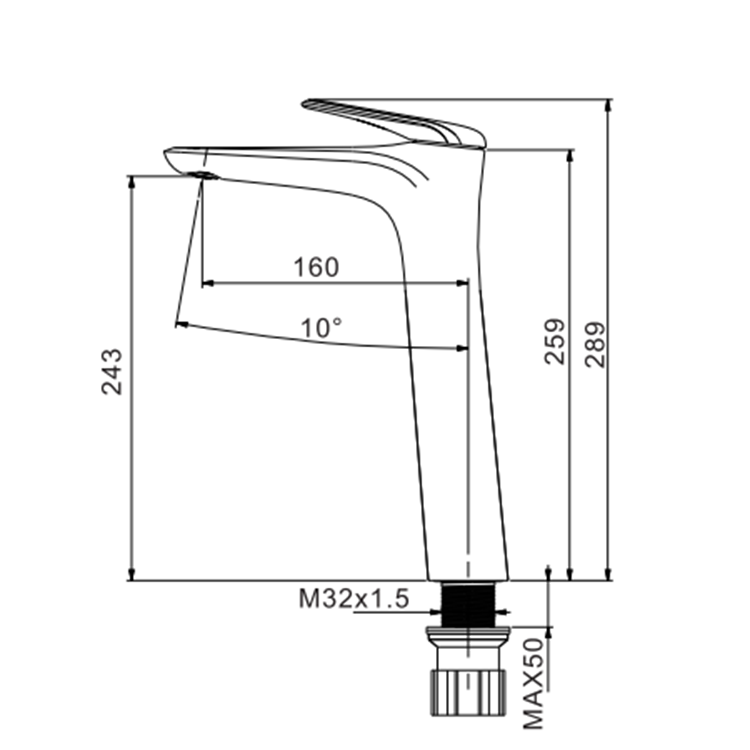 Factory supplier OEM Single Hole Single Handle Ceramic cartridge Brass Bathroom Basin Faucets manufacture