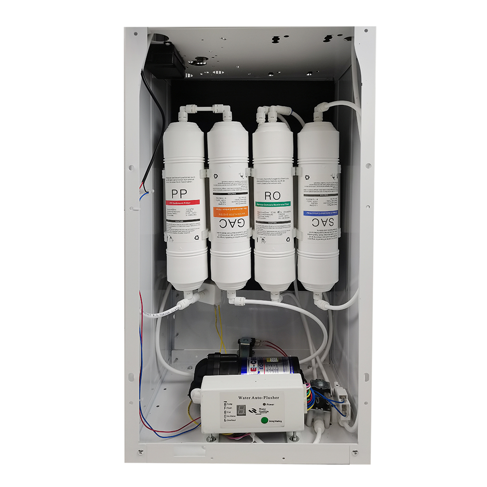 5 Stage RO freestanding Hot Cold Reverse Osmosis Water Filter Dispenser With UV supplier