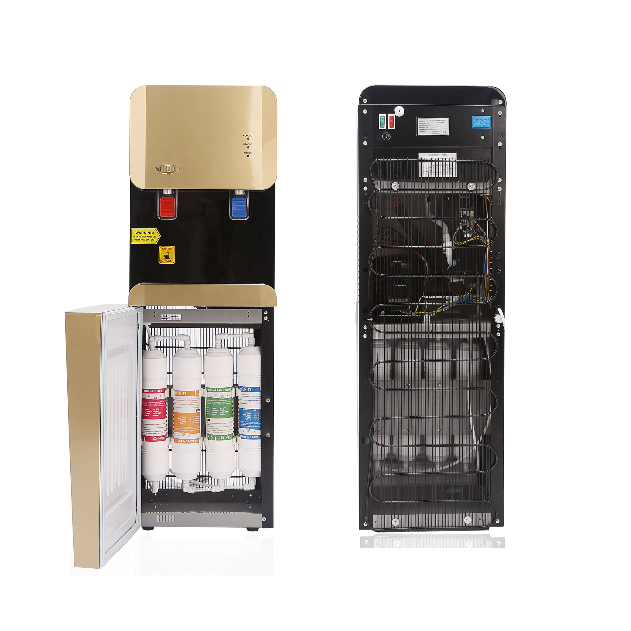 free standing water cooler commercial cold drink water dispenser UF Filter Purifier Water Cooler supplier