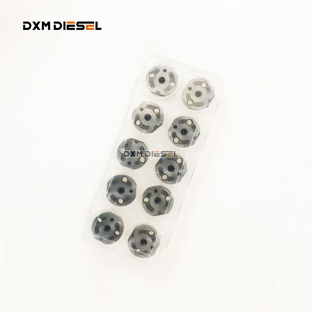 DXM Common rail control valve 507# for denso injector, Original valve plate 02# 04# 05# 07# 10# 18# 19# orifice valve plate factory