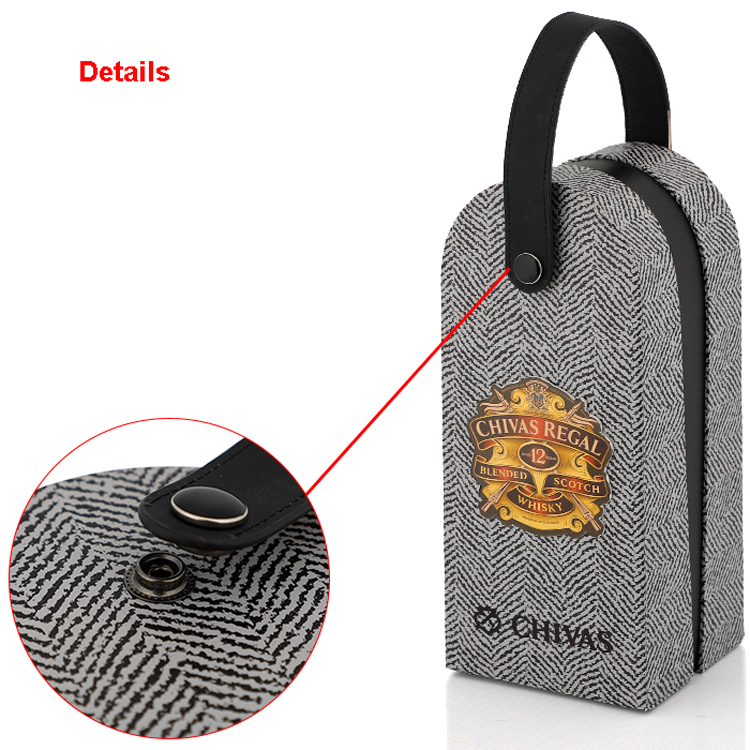 custom shape wine box with handle whisky packaging box-4