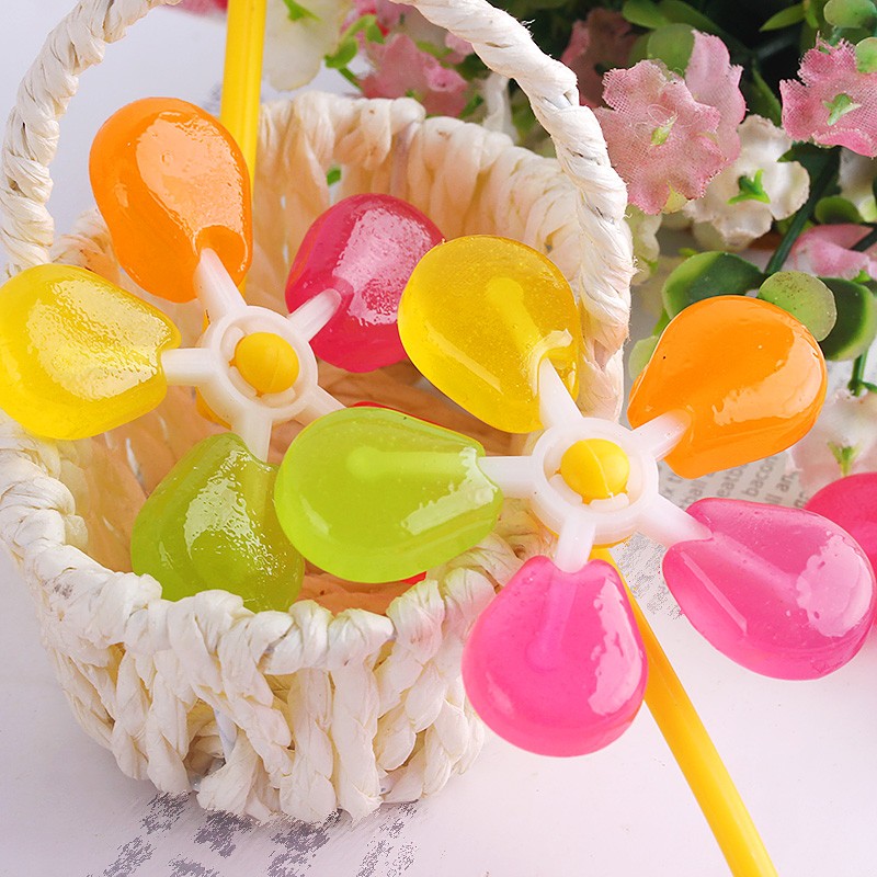 halal colorful fruit flavor windmill lollipop hard candy manufacturer supplier