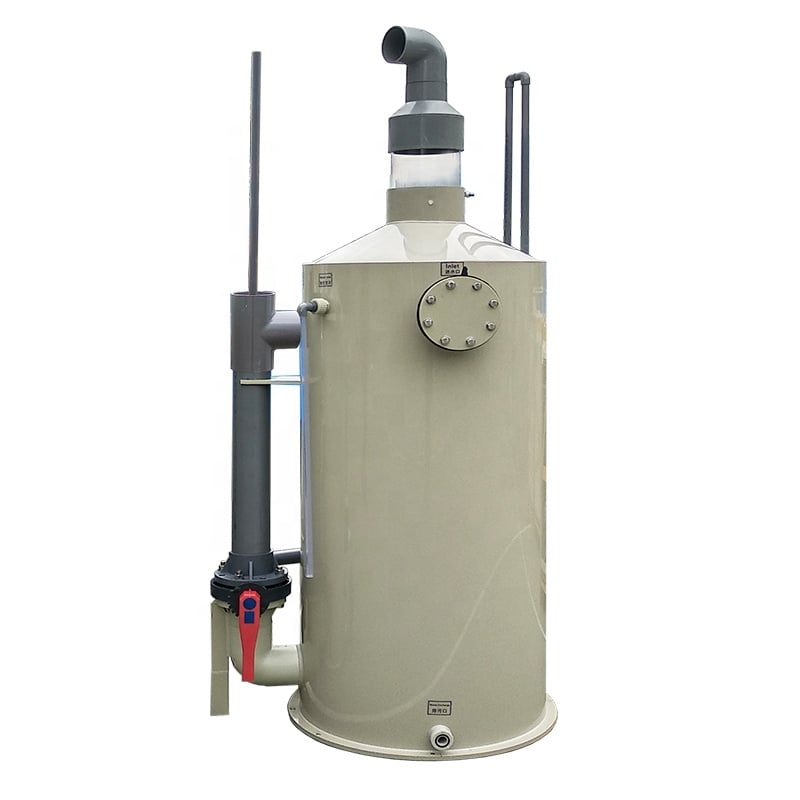 Intensive Indoor RAS Fish Farming Aquaculture PP Tanks/Rotary Drum Filter/Protein Skimmer details