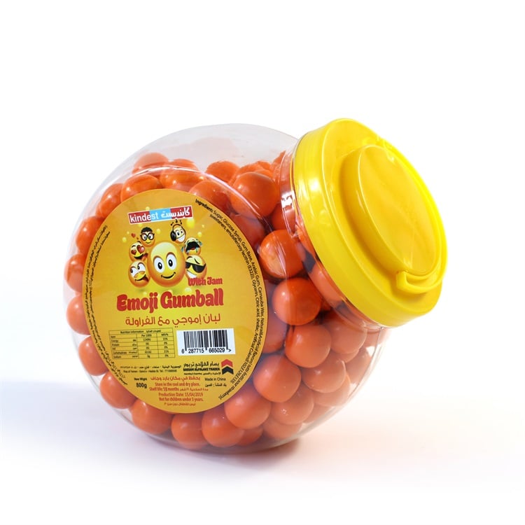 Bulk gumball vending machine crispy big bubble chewing gum manufacture