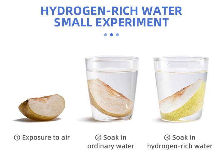 Factory Supply Maker Hydrogen Machine SPE and PEM Technology Machine Ionizer portable rich generator Water bottle supplier