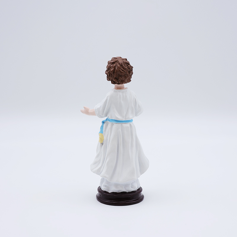 Wholesale religious decoration baby jesus statue sculpture custom handmade resin craft catholic figurine supplier