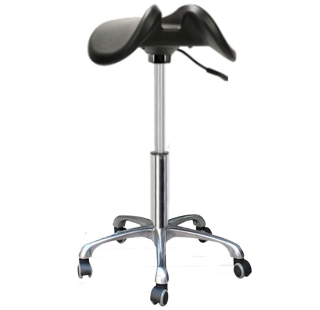 Medical Steel Dental Doctor Stool Hospital Adjustable Ergonomic Saddle Doctor Chair for Dentist factory