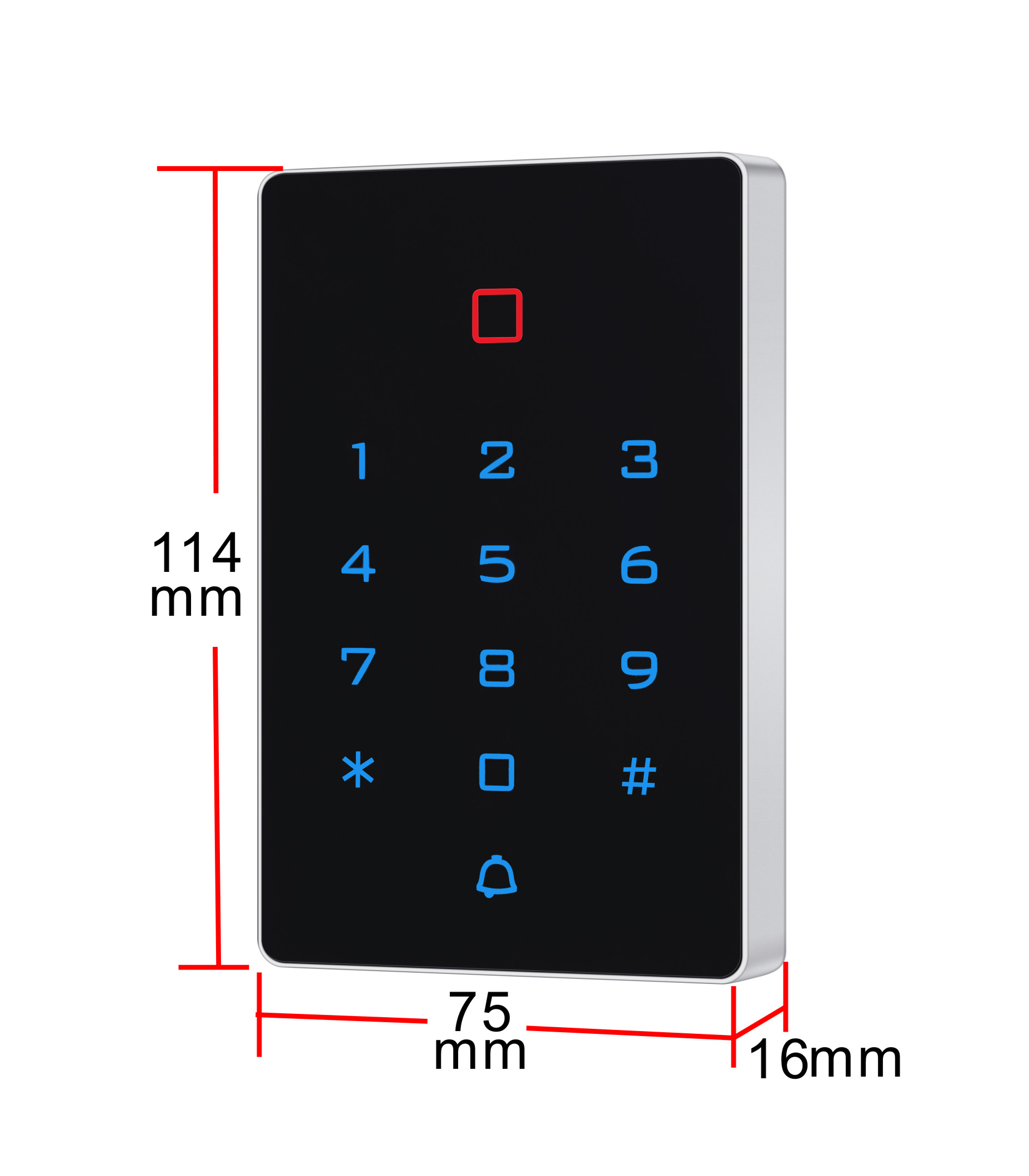 OREDY hot sale touch fingerprint recognition door access control machine for automatic sliding door supplier