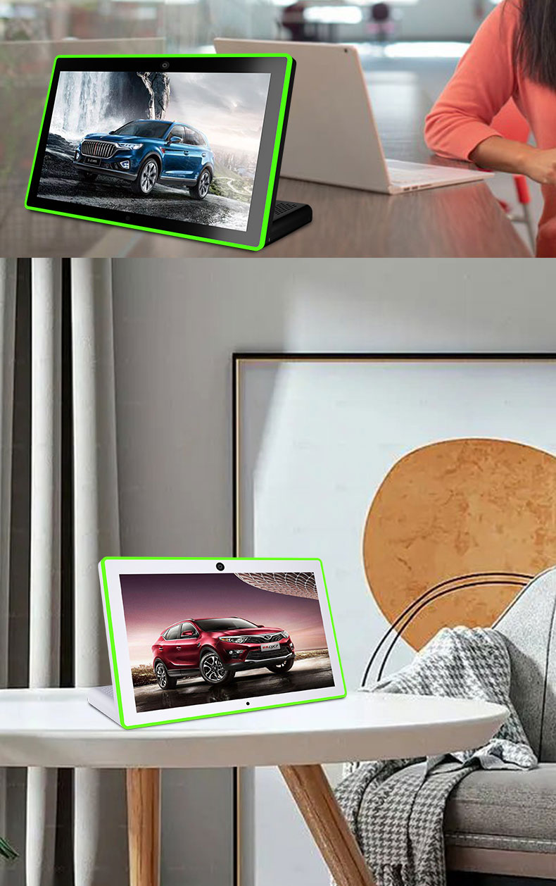 RK3288 Android 8.1 IPS 10 Points Touch Screen Feedback L Type 10 Inch Tablet PC for Bank Hotel Restaurant Taxi manufacture