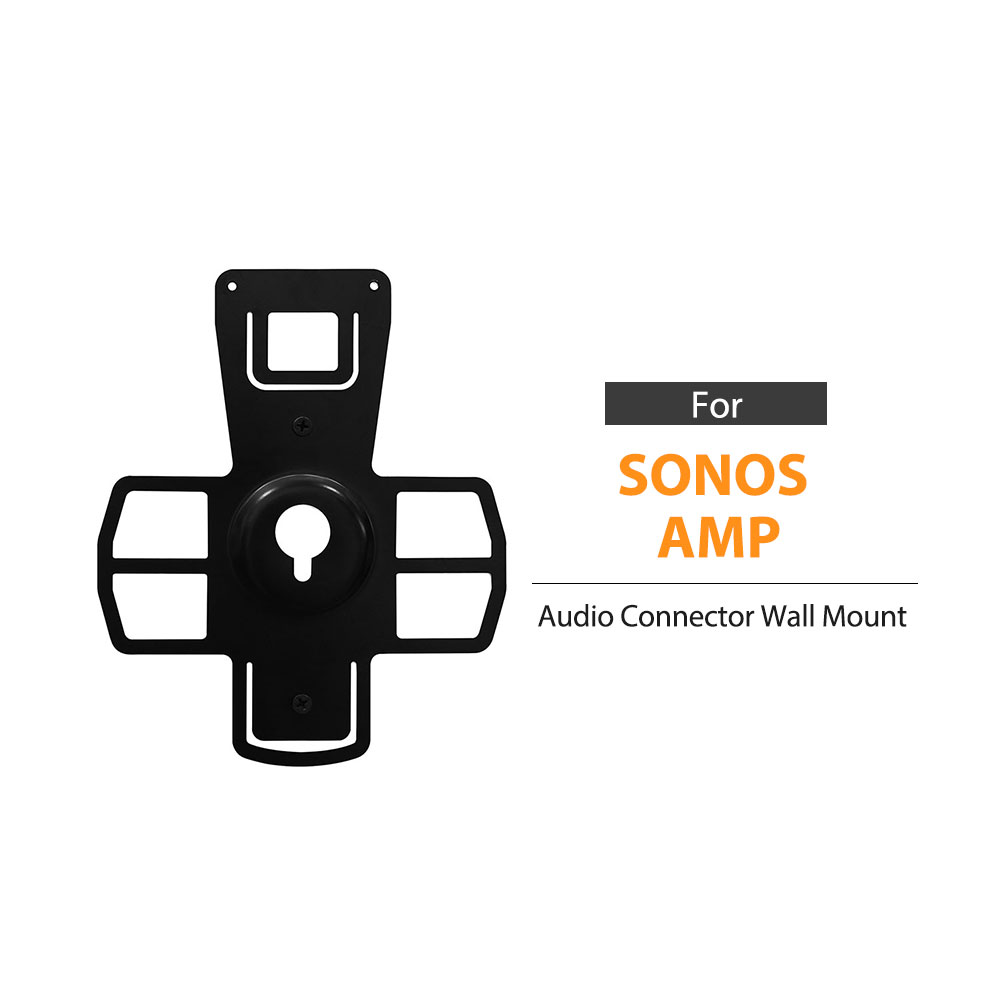 Soporte de altavoz de estudio para Sonos Amp Sonido Soporte de altavoz de pie montado en la pared Monitores de estudio de altavoces