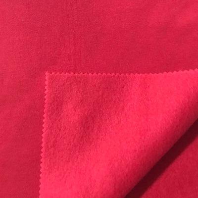 Manufacturer soft Quality one side brushed DTY polyester fleece fabric for cloth manufacture