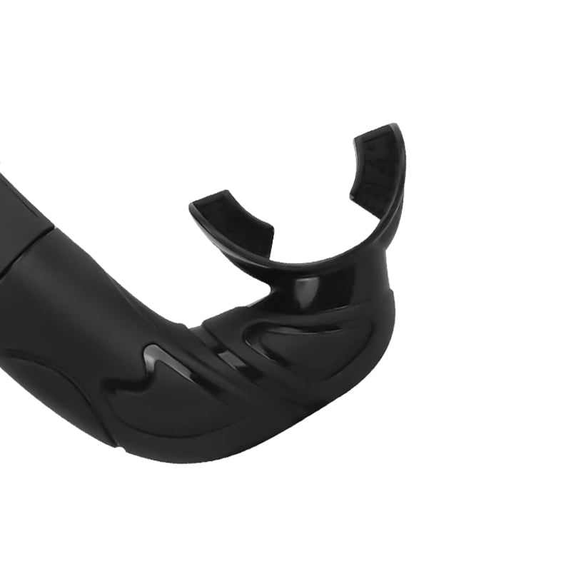 TPE Material Breathing Tube Silicone Mouthpiece Safety Underwater Drain Wet Swimming Semi Dry Freediving Snorkel For Adults factory