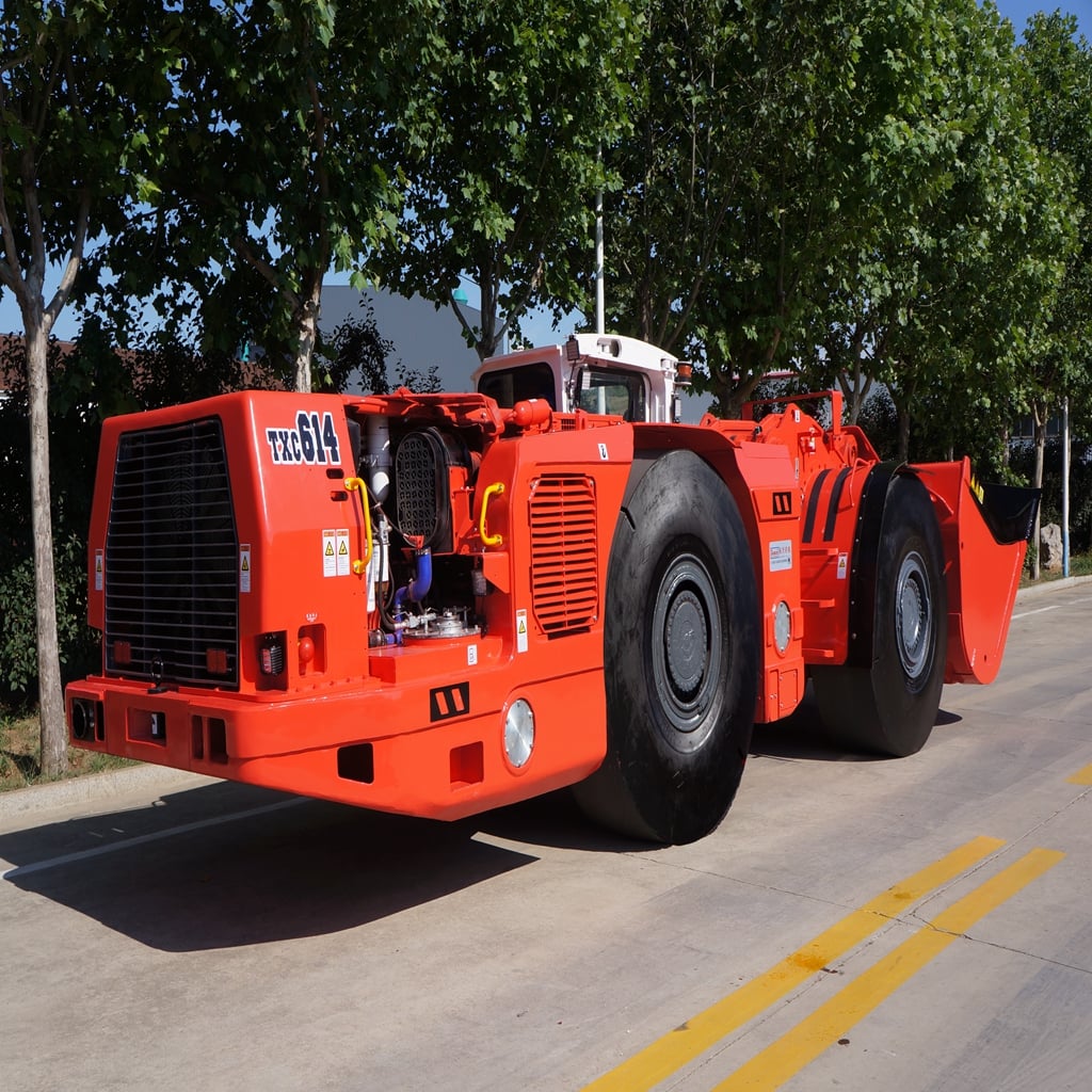 Diesel Engine Tunnel Loader Underground Mining Transporter factory