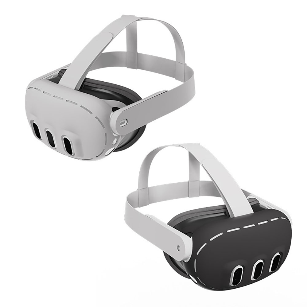 Protective Case Back Cover Precision Hole Silicone Soft Transparent Clear Tpu For Meta Quest 3 Headset Headband manufacture