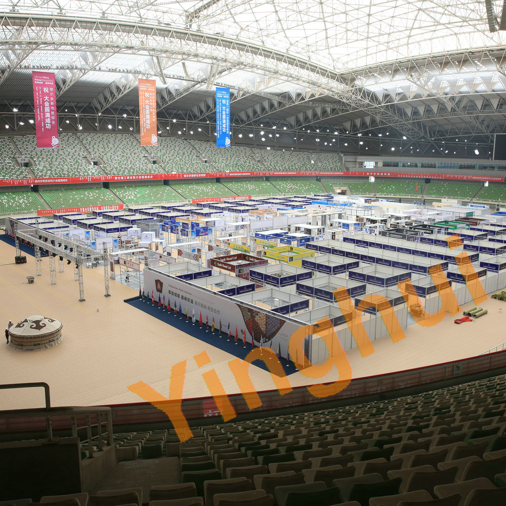 T-05 PP Medical Tents Floor Modular Plastic Ground Suspended Flooring Panels System for Temporary Medical Facilities manufacture