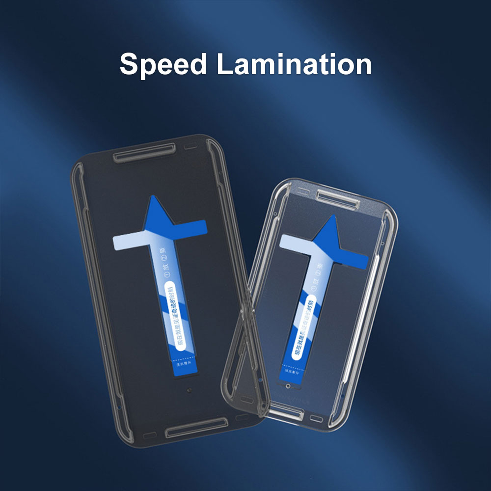 Laudtec GHM066 Easy Protector Samsung S23 Tool Auto Install Tempered Glass With Installation Frame For Iphone 14 13 Plus Pro Max factory