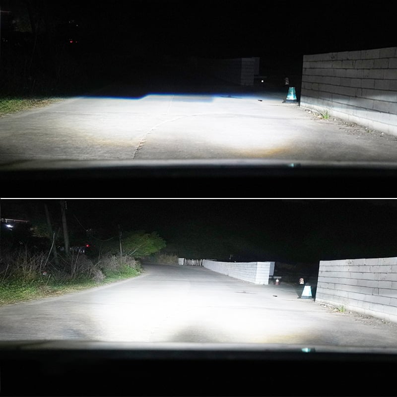 Gview GC H4 9003 LED Headlight Bulb High Low Beam Light Conversion Kit with CSP 7035 LED Chips for Motorbike and Car light bulbs supplier