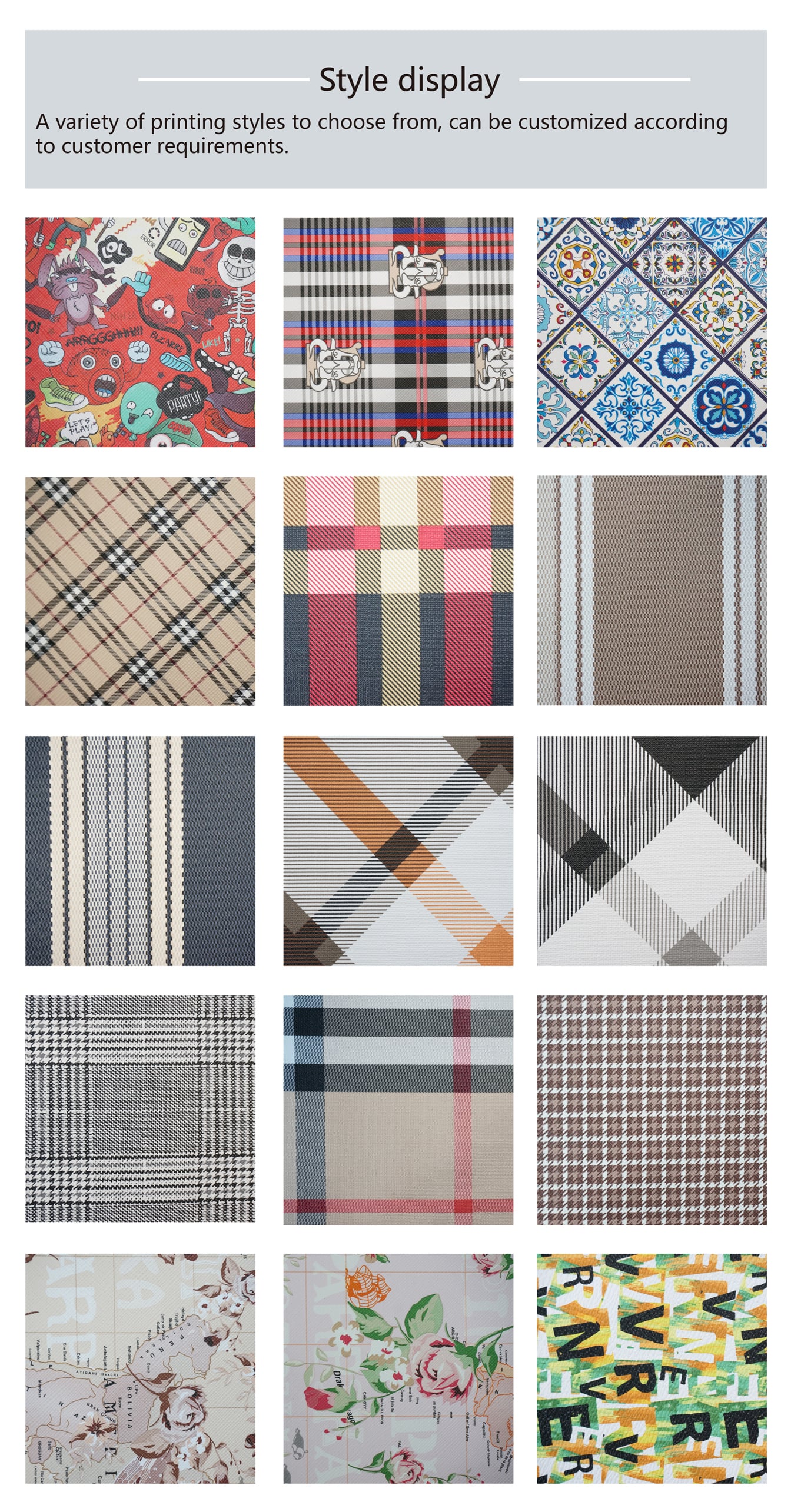 Cigno Leather - Customizable Printing Lichi Pattern PU Leather Fabric: High-Quality Material for Unique Designs details