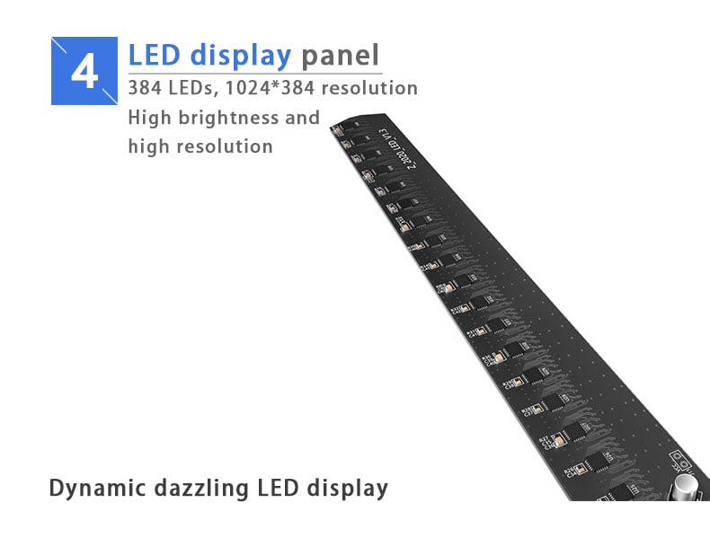 42cm Advertising Machine Desktop Projector Rechargeable Vertical Transparent Screen LED 3D Hologram Fan for Shopping Malls manufacture