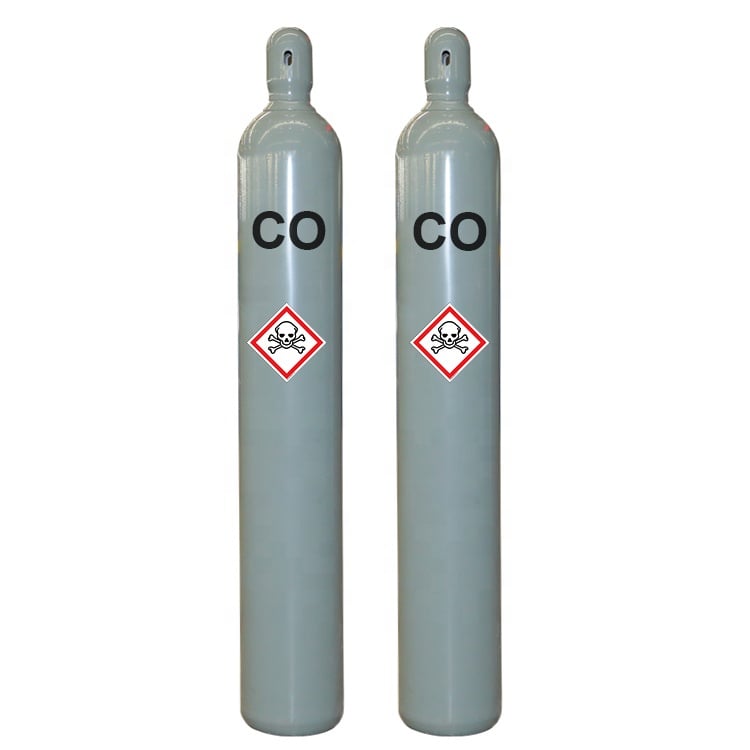 CO Gas Industrial Carbon Monoxide Price OEM Cylinder Factory Bulk Price Supply Food Grade 990age_size=12 Fishery 2.3 24 Month supplier