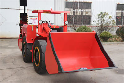 ShanDong TuoXing TC-0.75 Underground Lhd 1.5ton Load 0.75 Cbm Wheel Scooptram With Dana Transmission And Torque manufacture