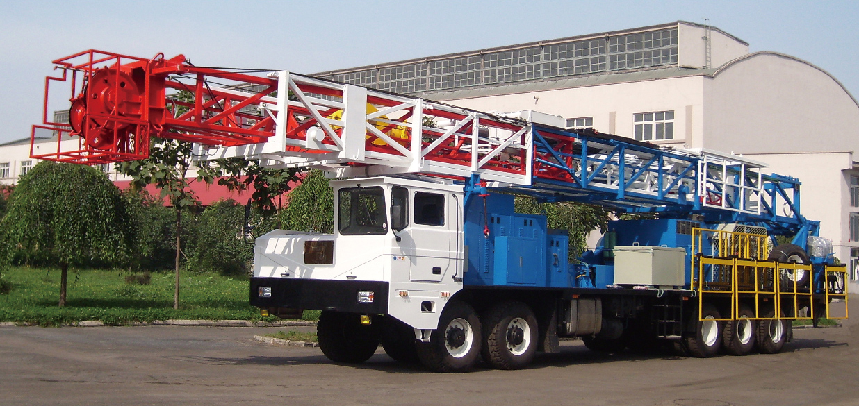 DRILLING RIG XJ900 truck mounted oil drill/workover rig for oilwell supplier