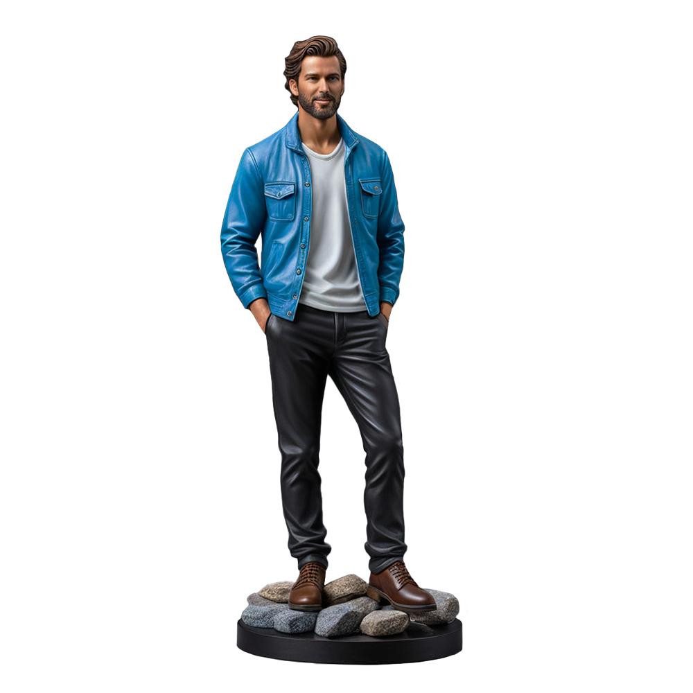 Home decoration collection pop mini 3d action character statues factory