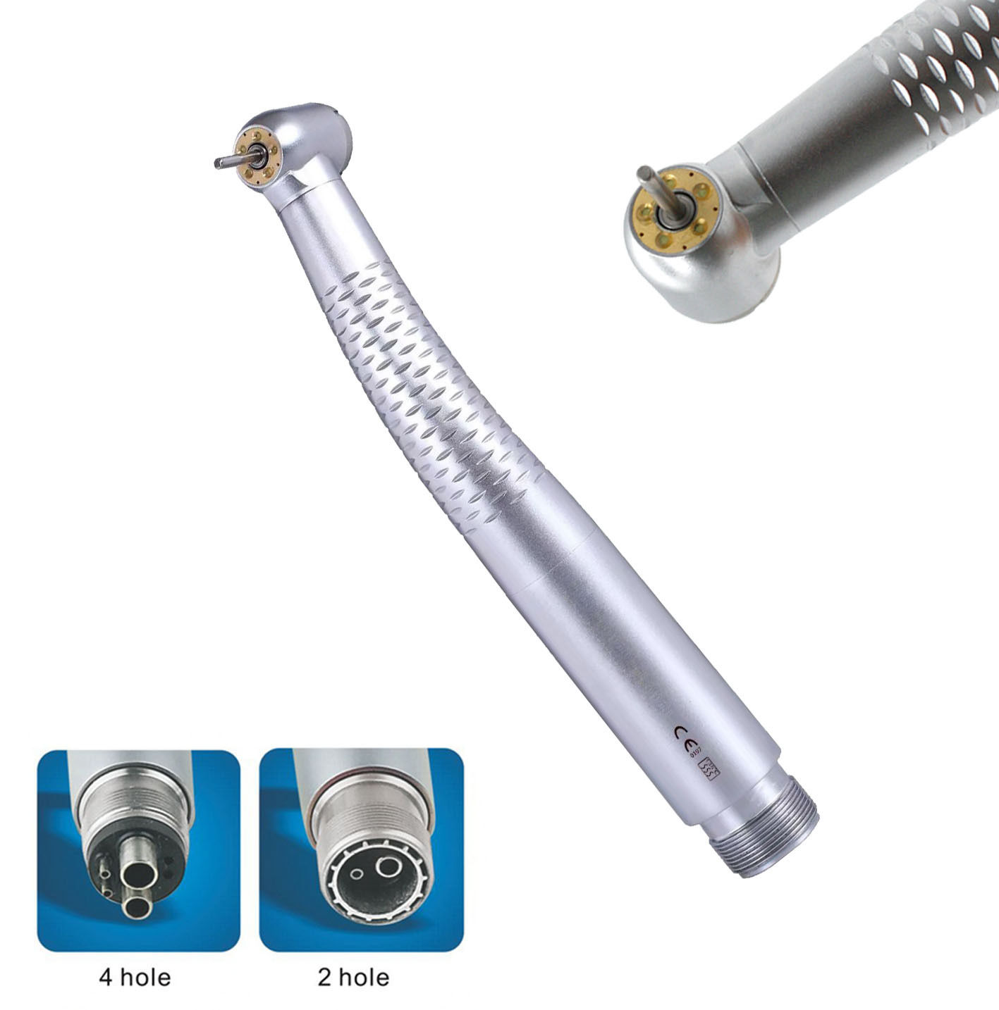 Best Sell Dental High Speed LED Generator Air Turbine Shadowless 5 LED Handpiece factory