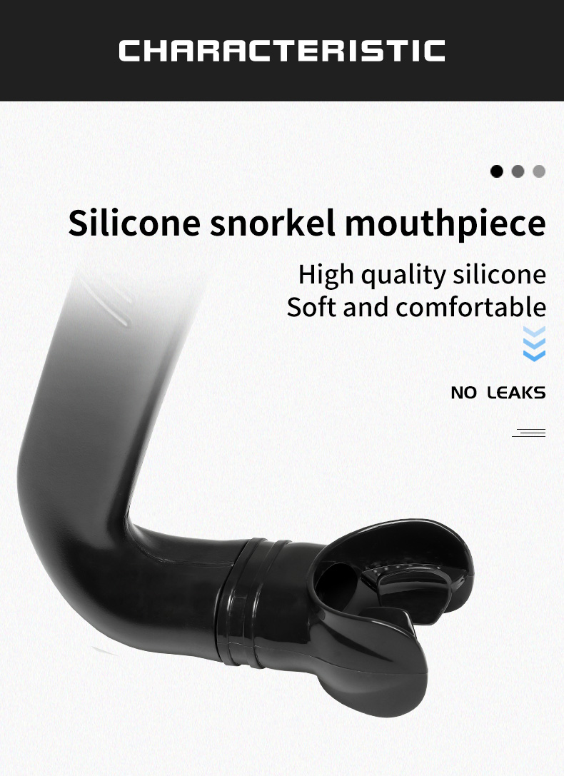 equipment face tube pipe free floating diving swim snorkel for and Kid supplier