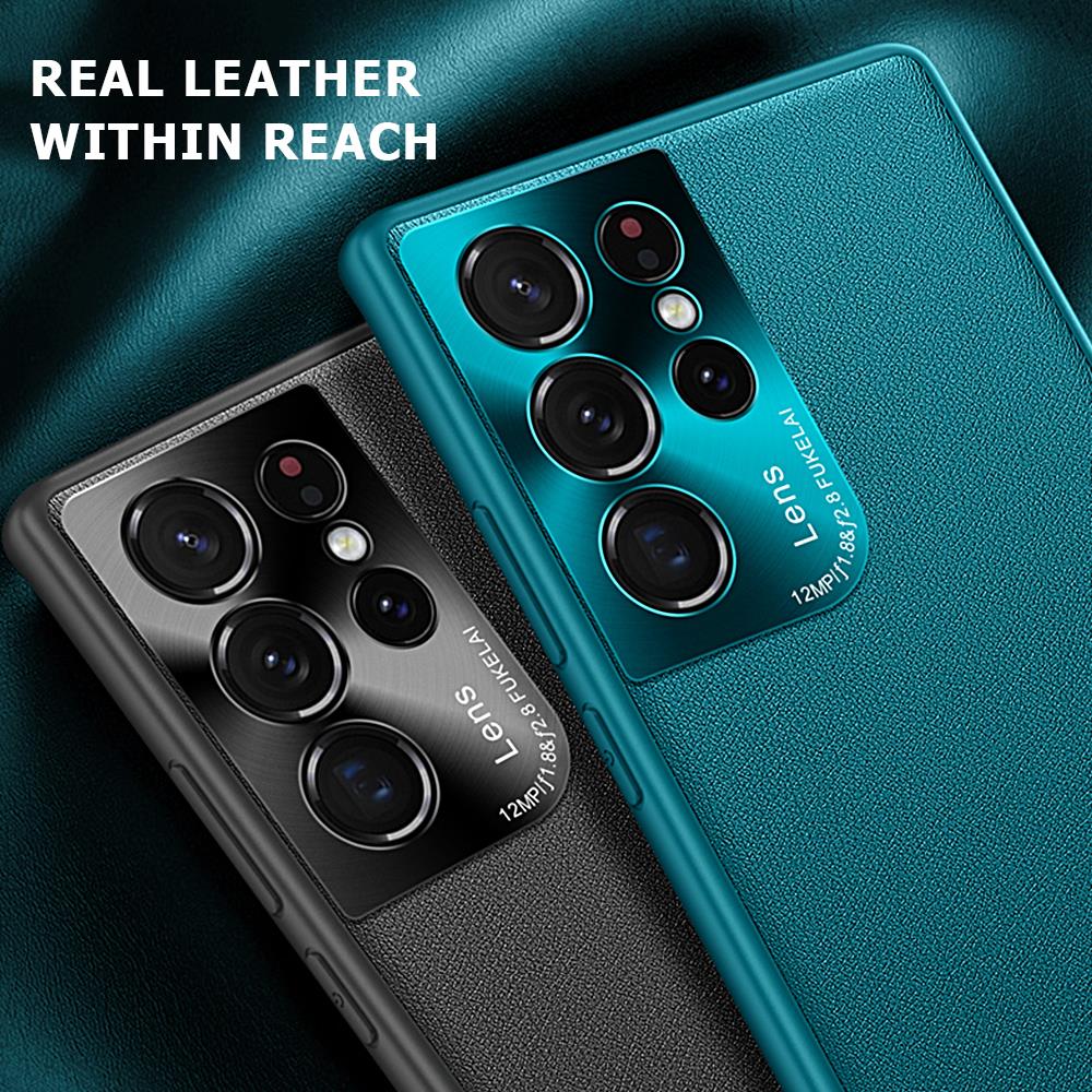 Laudtec Anti-Fall Mobile Protective Cover Shockproof Leather Phone Case For Samsung Galaxy A73 S21 S22 Ultra factory