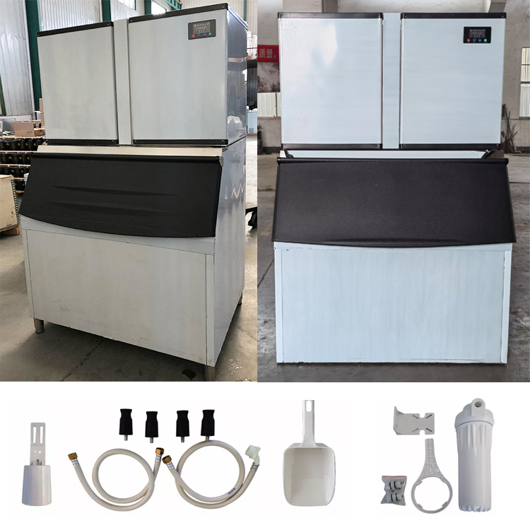 Commercial 750kg Cube Ice Maker Machine manufacture