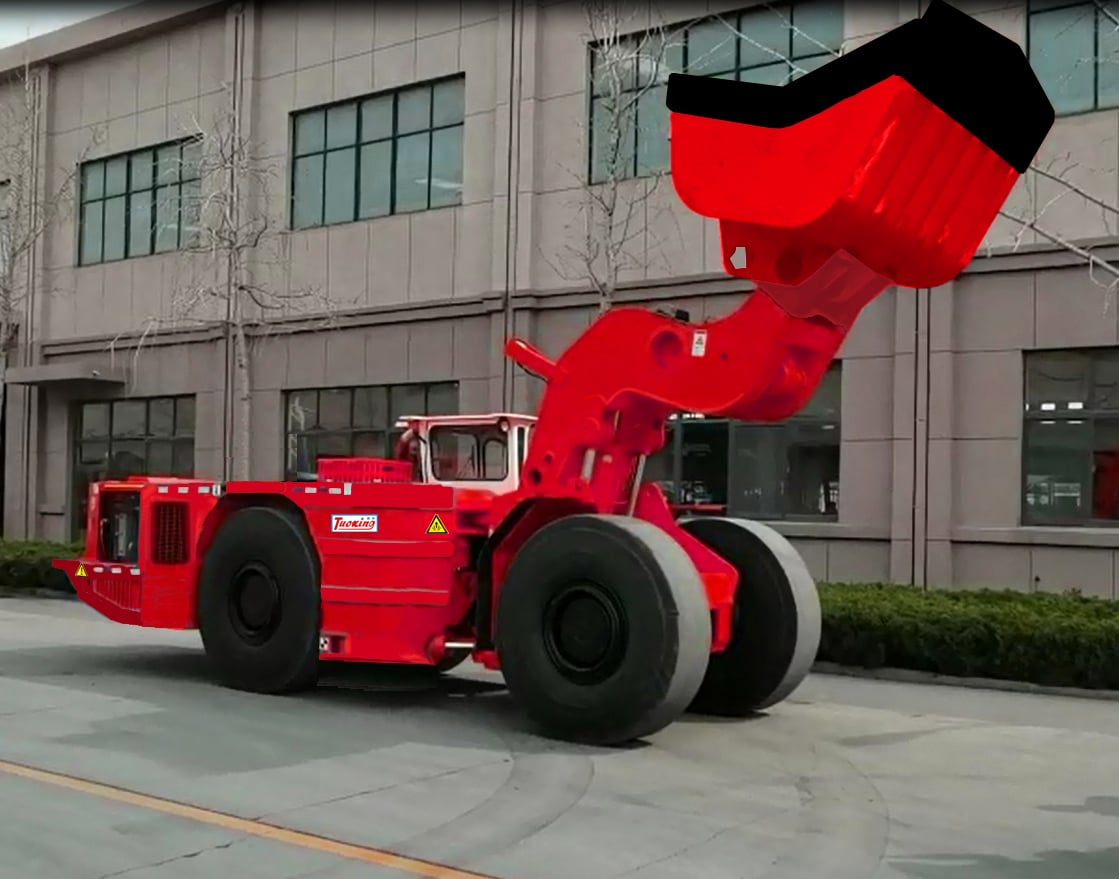 Diesel Engine Tunnel Loader Underground Mining Transporter details