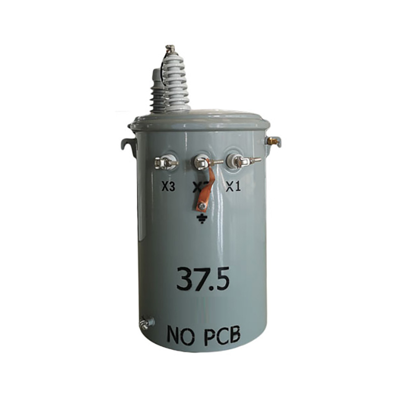 Quality-Assured 60Hz 23kV 230V / 460V 50kVA Oil Immersed Copper Single Phase Pole Mounted Transformer details