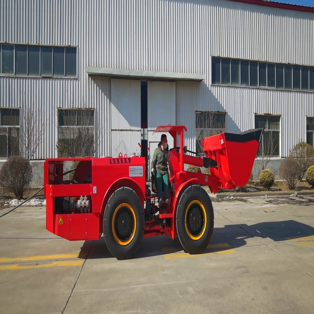 Top Brand New 1cbm 7.5 Ton Underground Mining Loader Mini Mining Machinery details