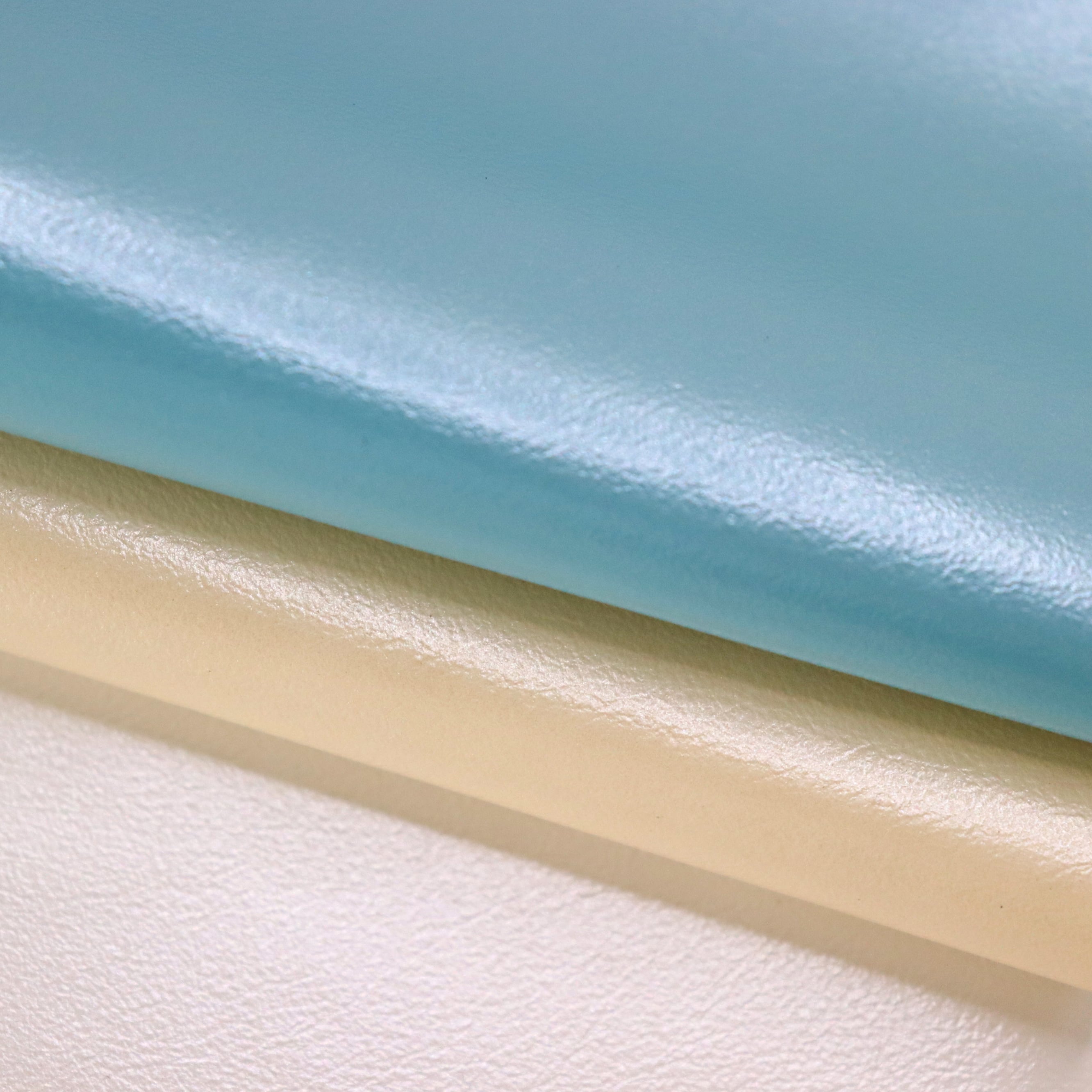 Glossy Eco-friend Lichi Pattern Solvent-free PU Leather Faux Leather factory
